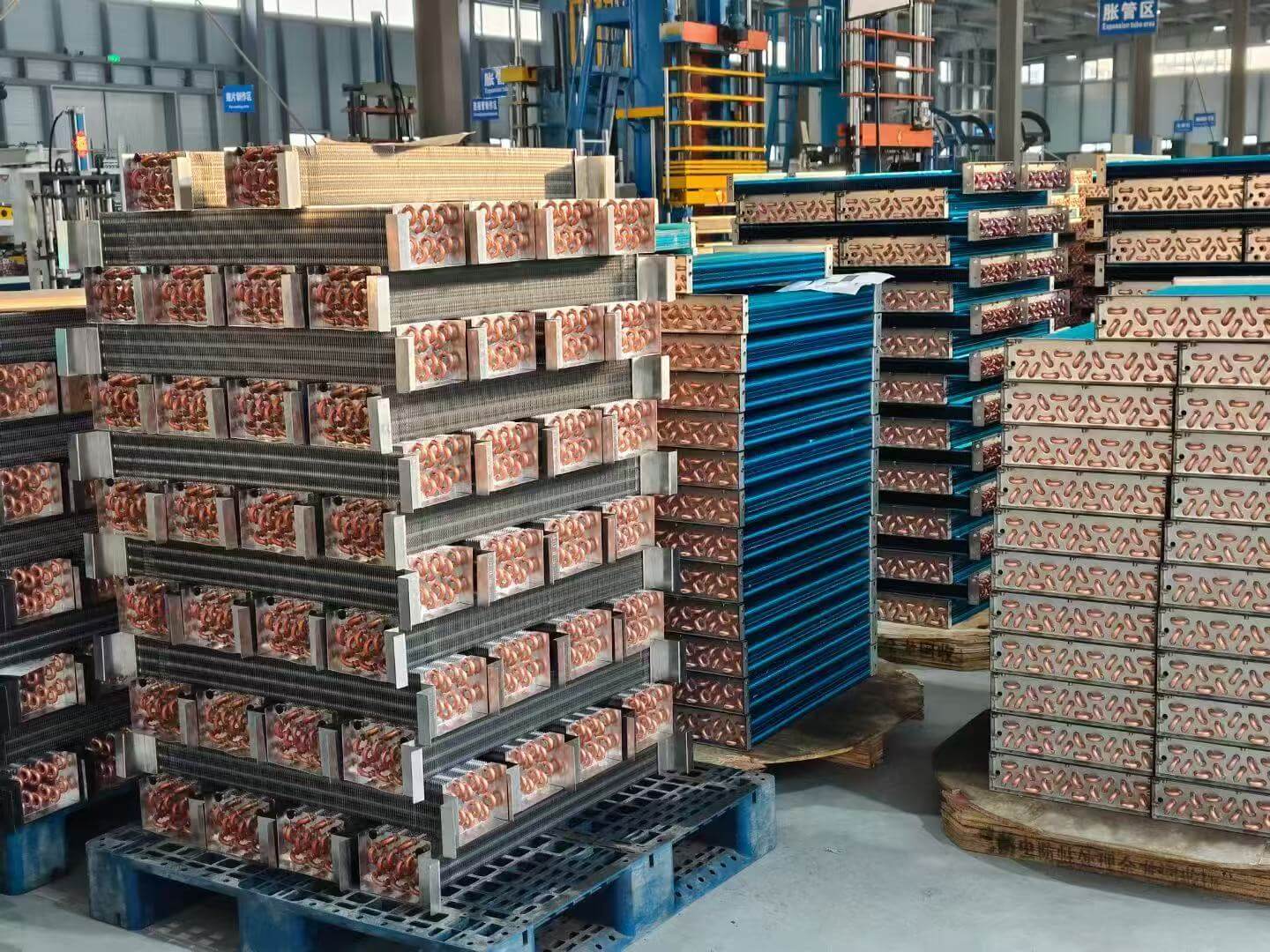 我公司成功出口蒸发器冷凝器至荷兰