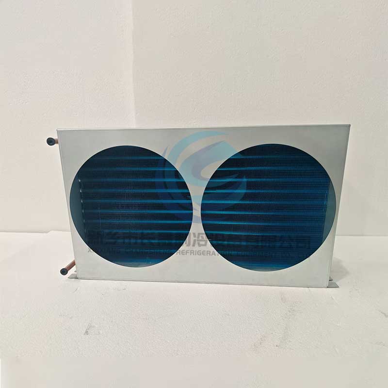 铜管铝翅片冷凝器 – 高效换热器，适用于制冷与空调系统